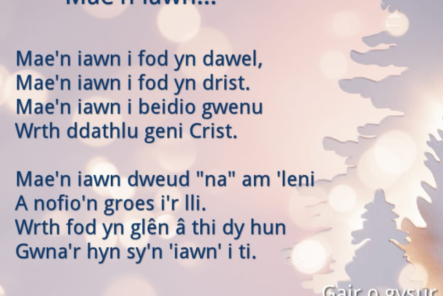 meddwl.org – Mae gan bawb iechyd meddwl